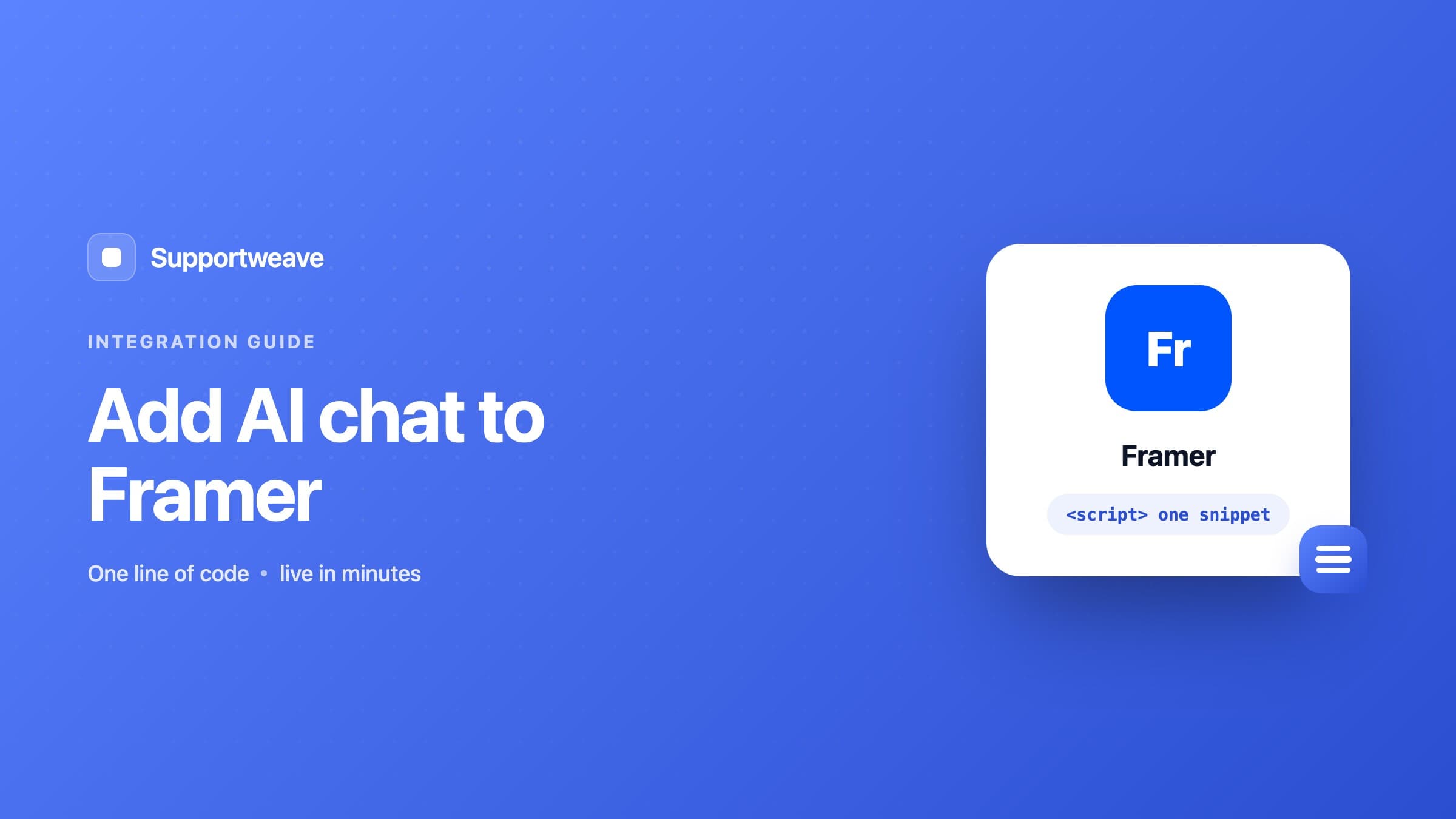 How to add an AI chatbot to Framer